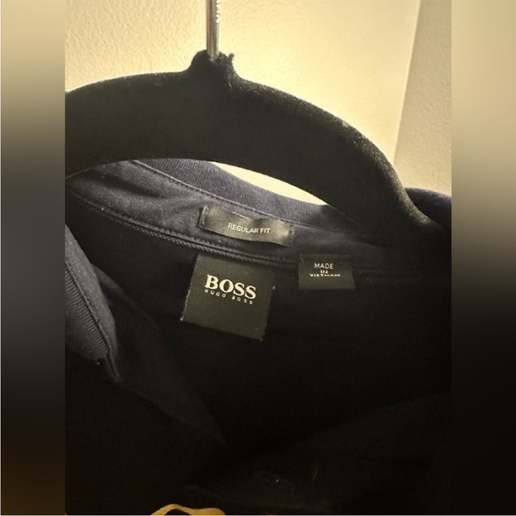 NWOT’s Hugo Boss Polo Shirt Regular Fit Men’s Size Large - Picture 12 of 12